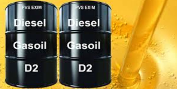 Diesel gas oil D2 — international distribution